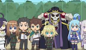 isekai quartet anime entire group