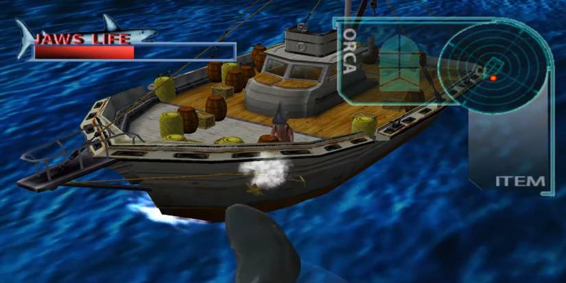 Jaws Universal Studios Theme Parks Level Box Throw