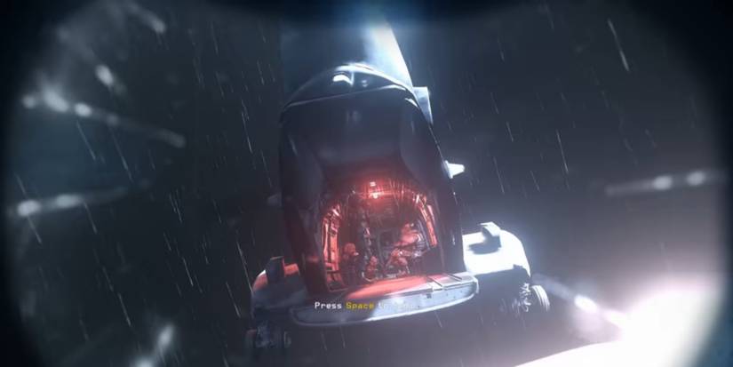 jumping off the cargo ship in Call Of Duty 4 Modern Warfare