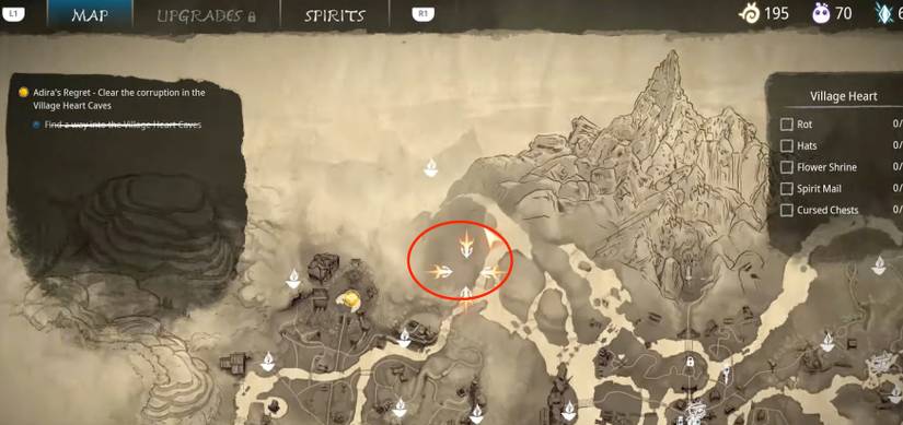 kena bridge of spirits map