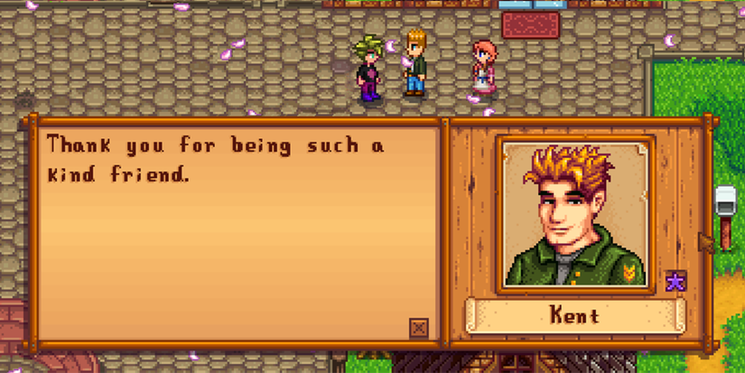 kent expressing friendship