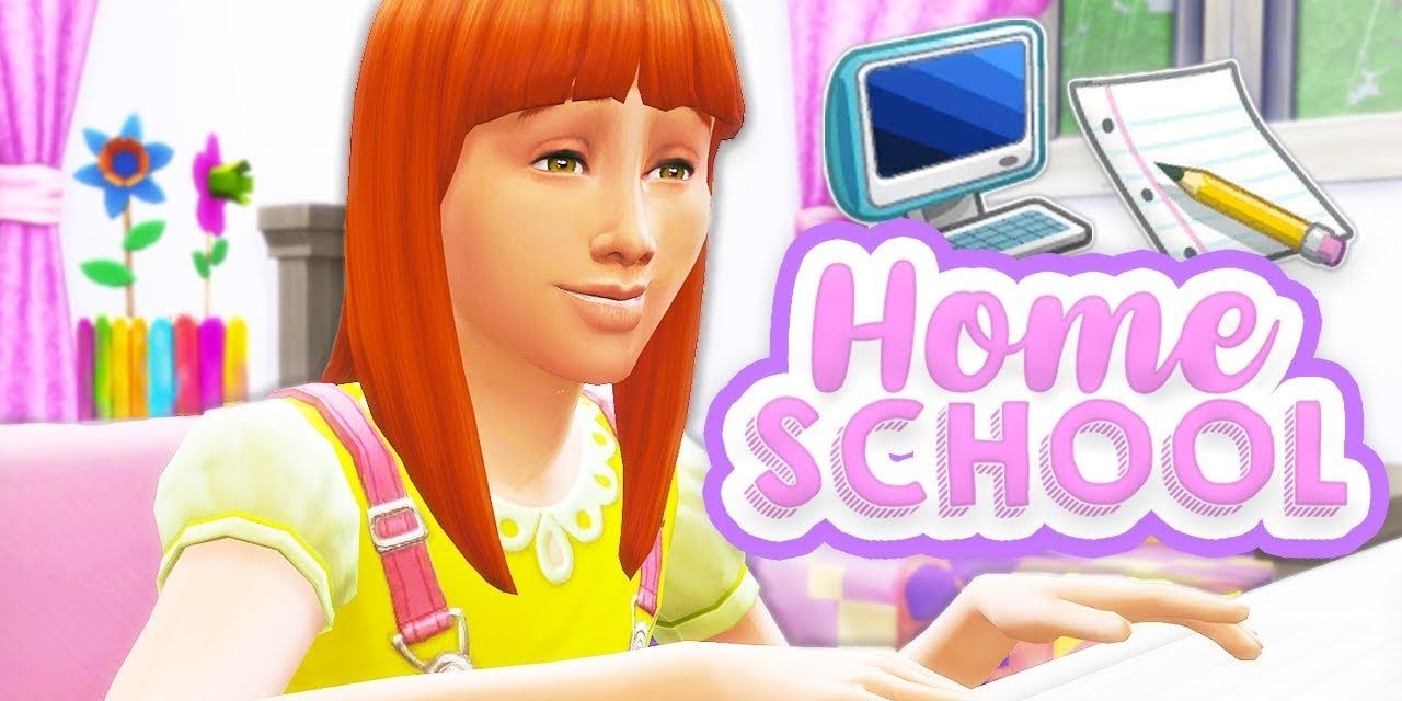 The Sims 4 homeschool mod