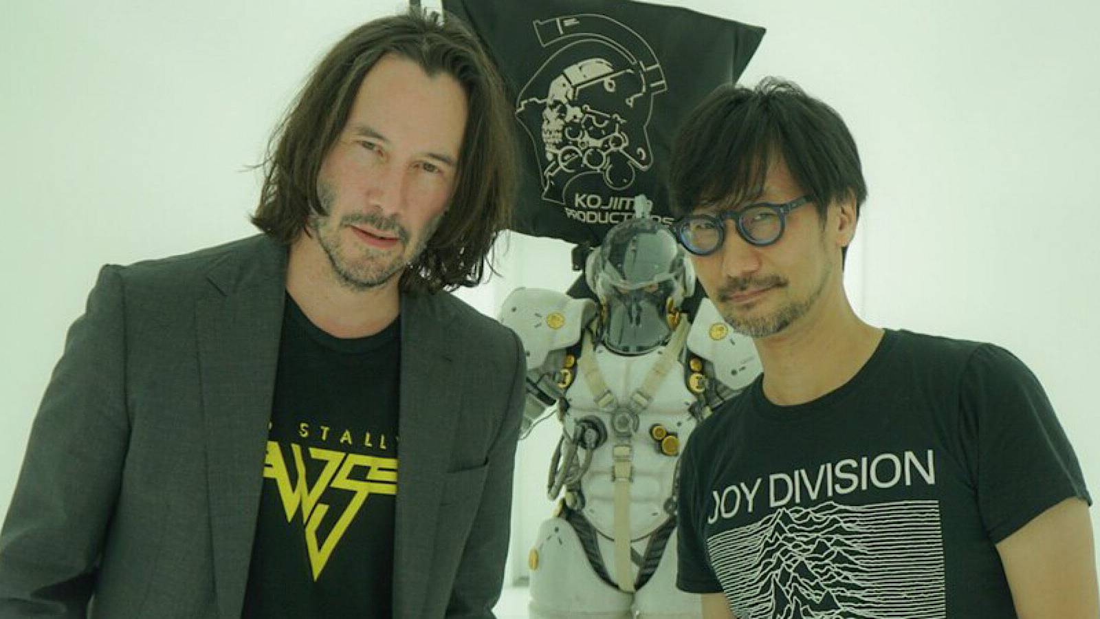 kojima and keanu reeves