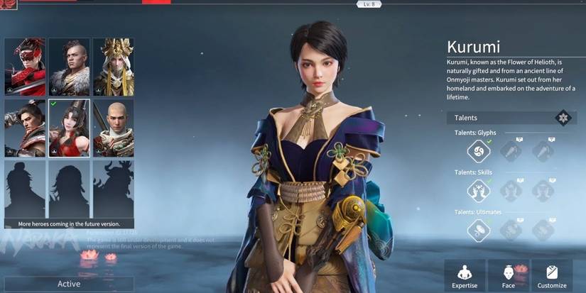 kurumi character build