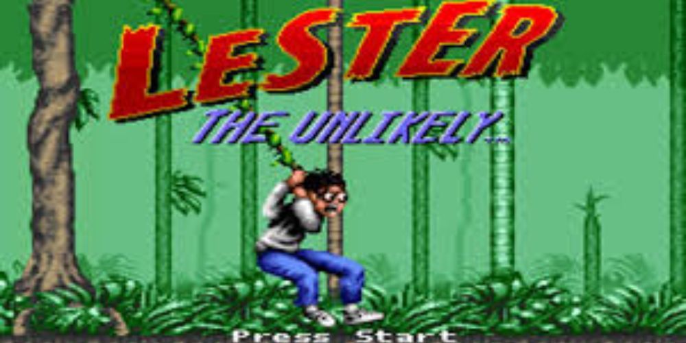 Lester The Unlikely Game Opening Screen