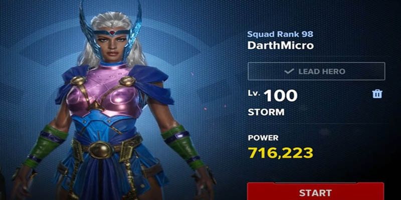 leveling up storm's character