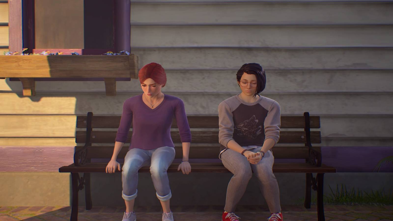 life is strange true colors riley on bench