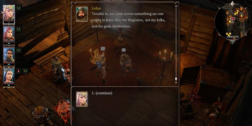Divinity Original Sin 2 Lohar dialogue