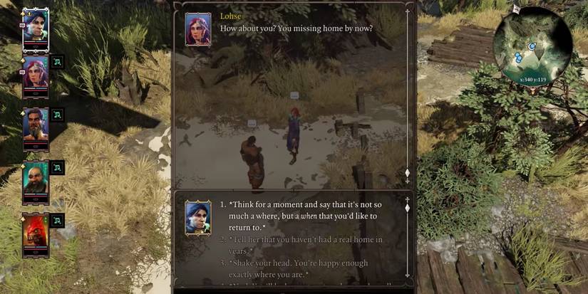 Divinity Original Sin 2 lohse dialogue