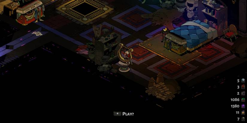 Zag playing the lyre