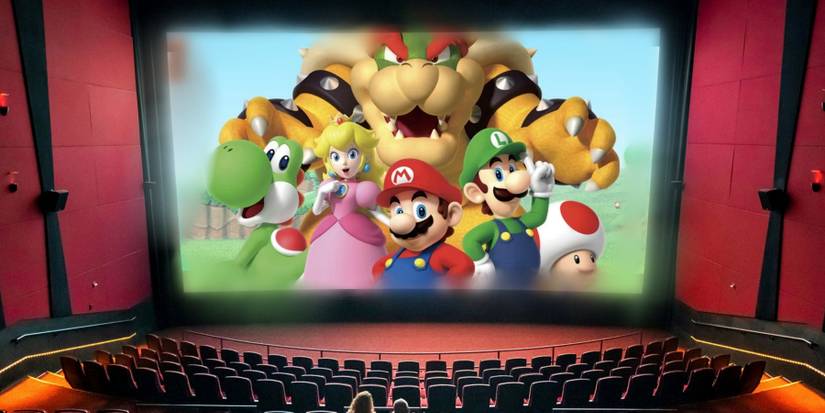 Mario Movie Cinema