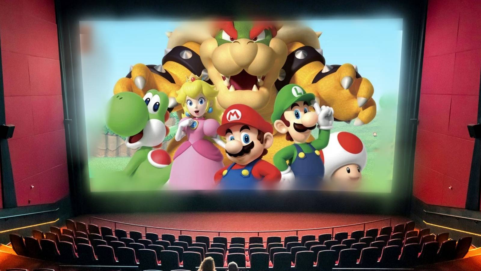 Mario Movie Cinema