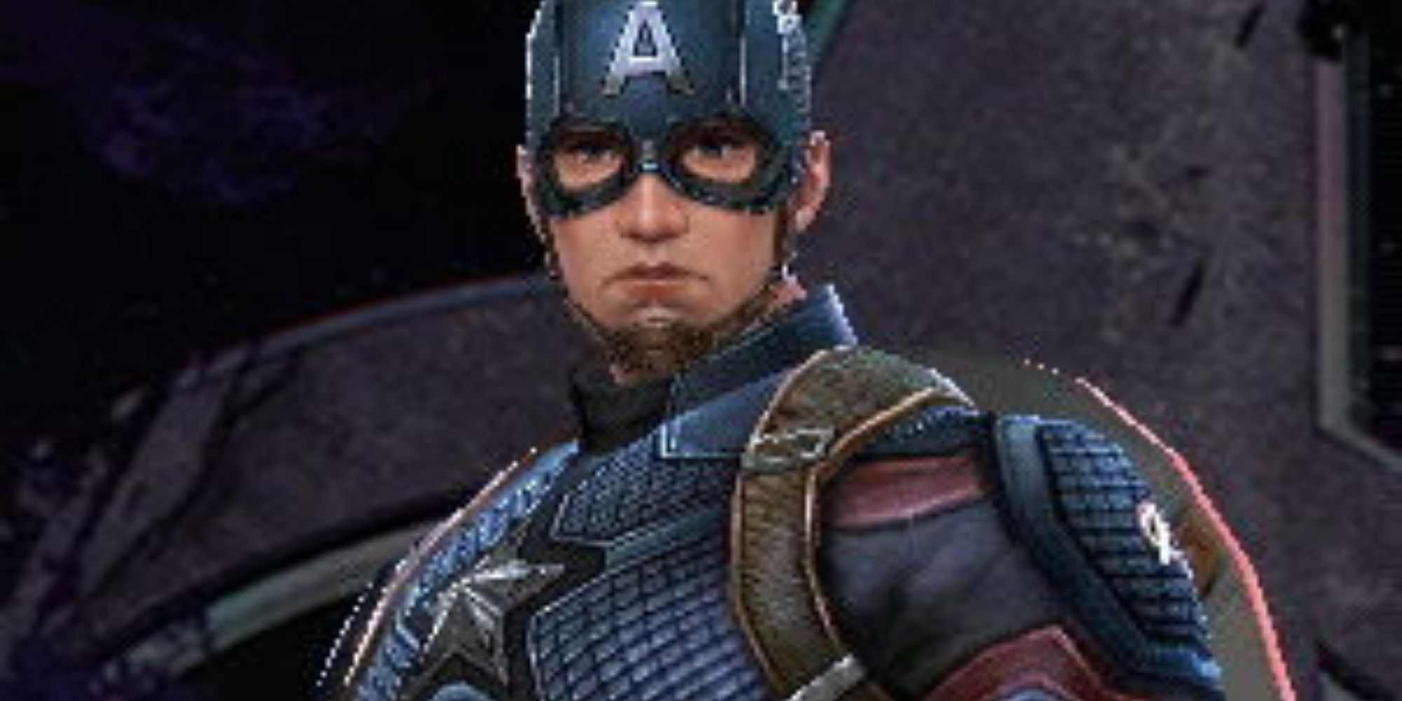 Character model of Captain America from Marvel Future Revolution.