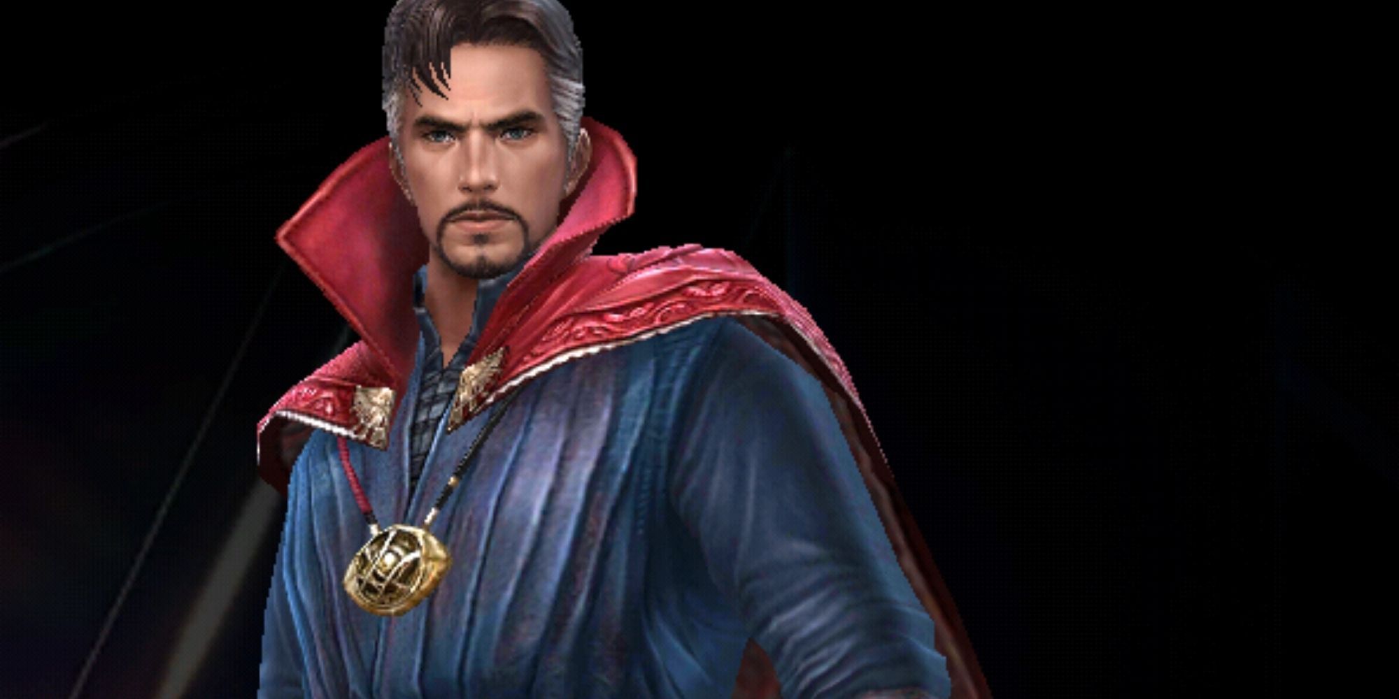 Character model of Doctor Strange from Marvel Future Revolution.