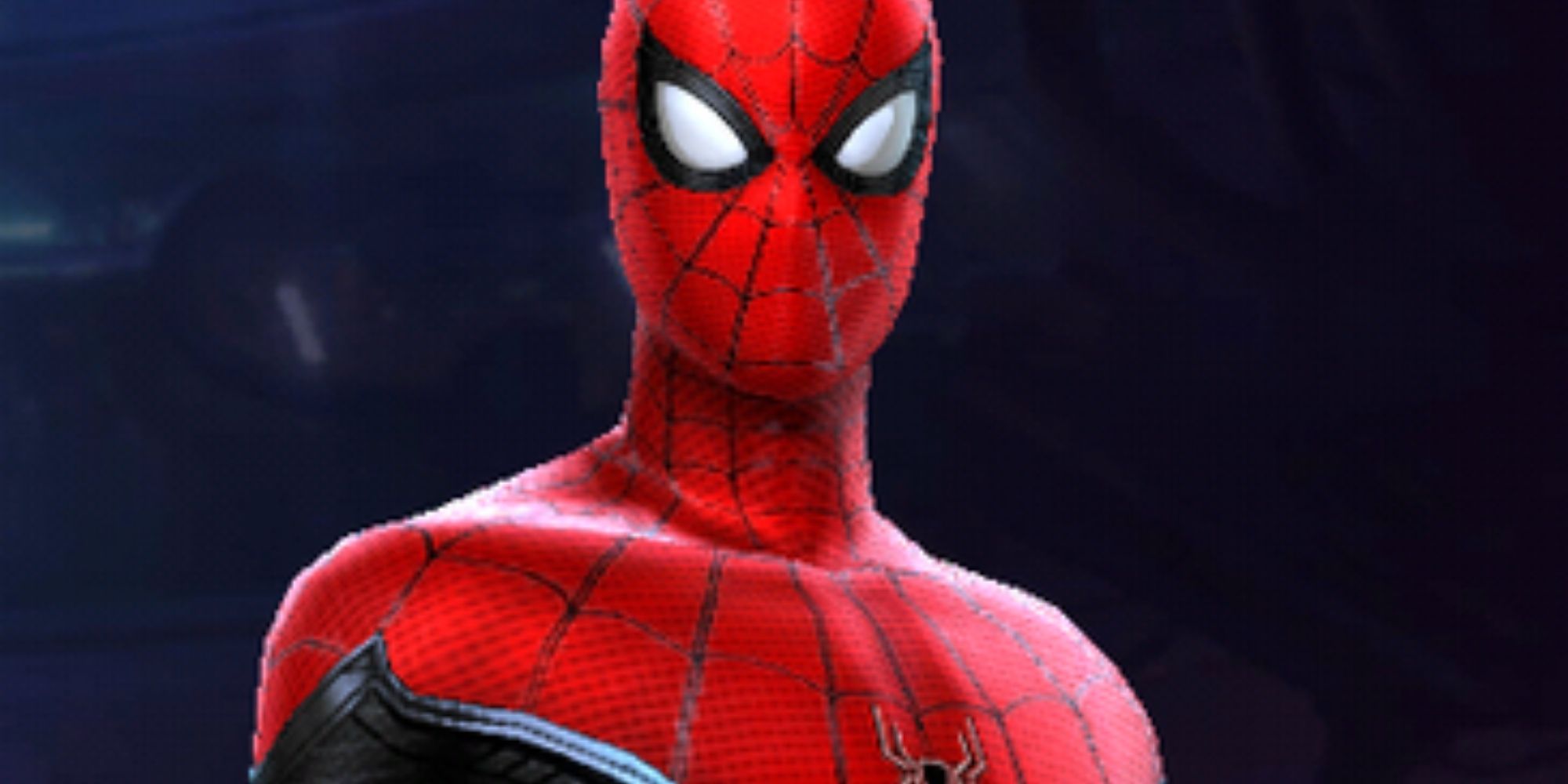 Character model of Spider-Man from Marvel Future Revolution.