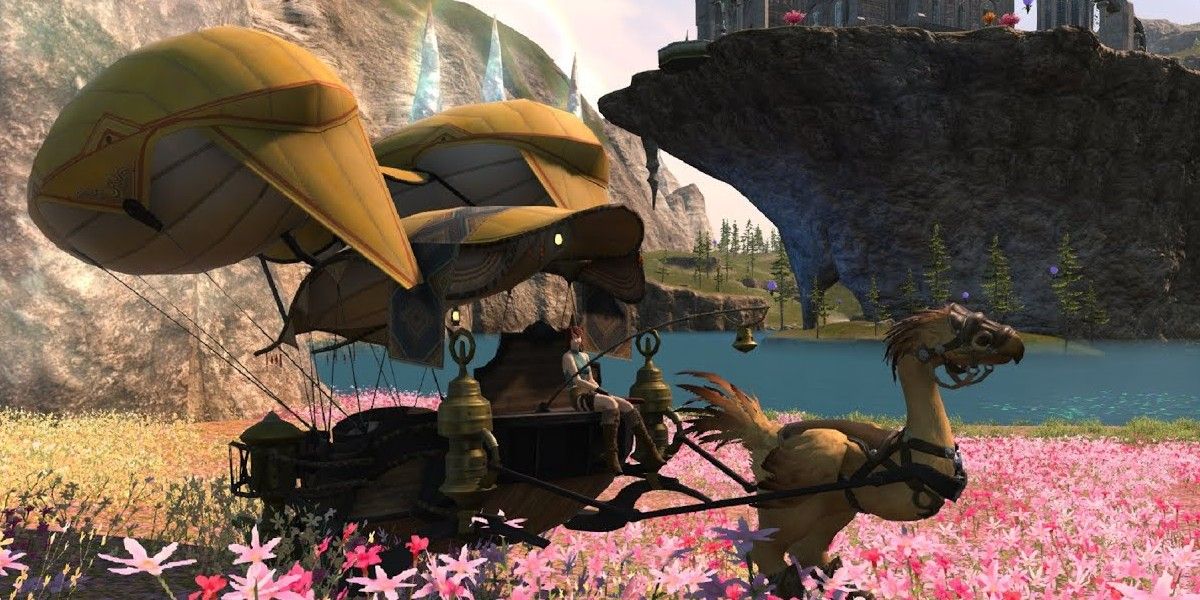 Chocobo carriage in Ill Mheg. 