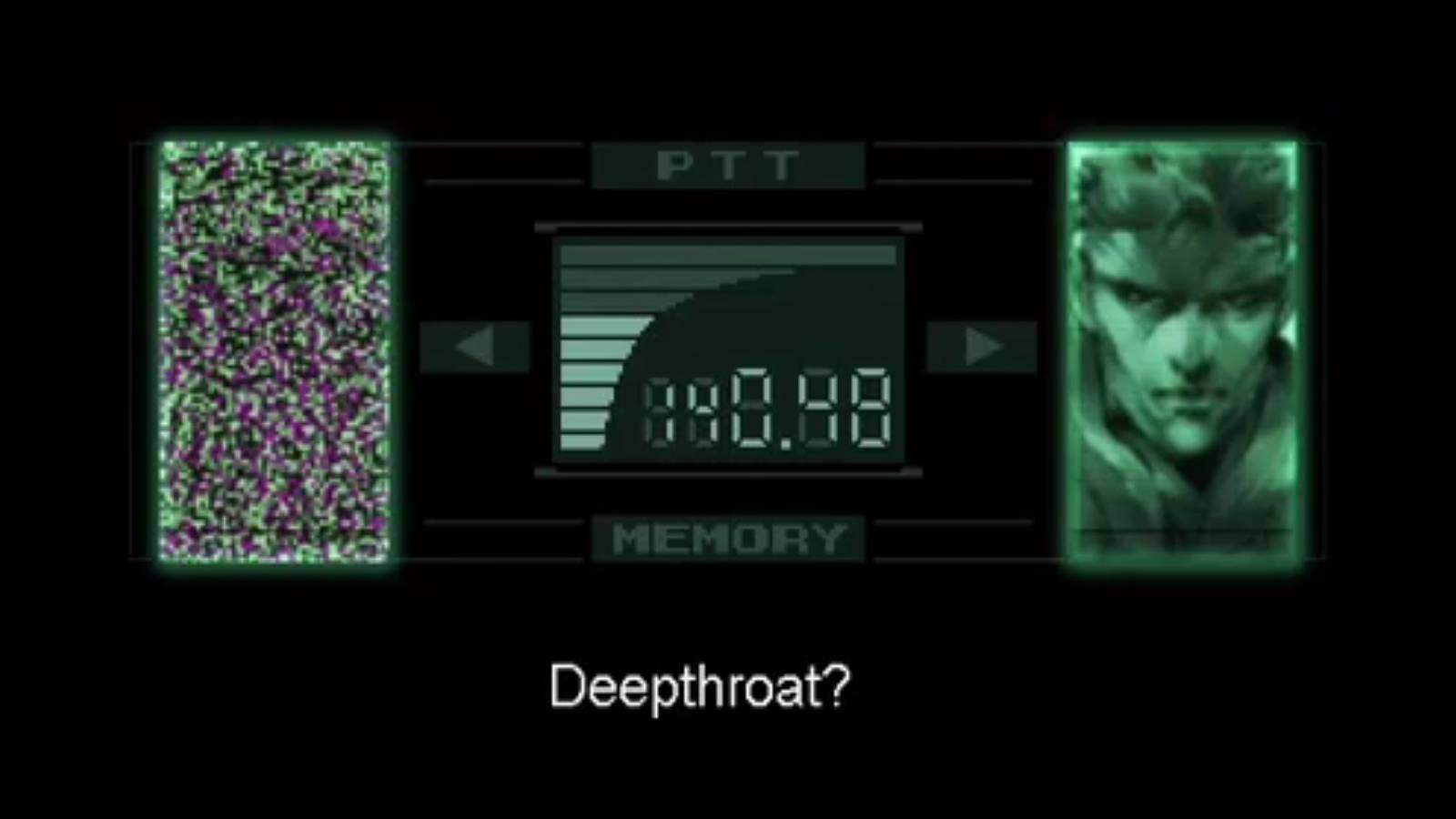 metal gear solid deepthroat 