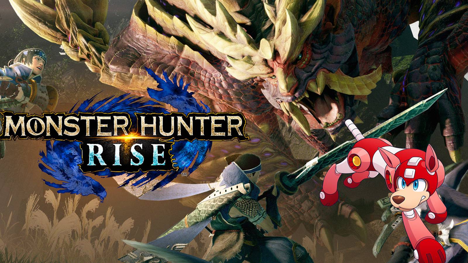 monster hunter rise mega man crossover