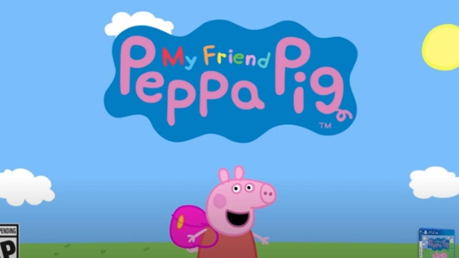 my friend peppa pig cover art.