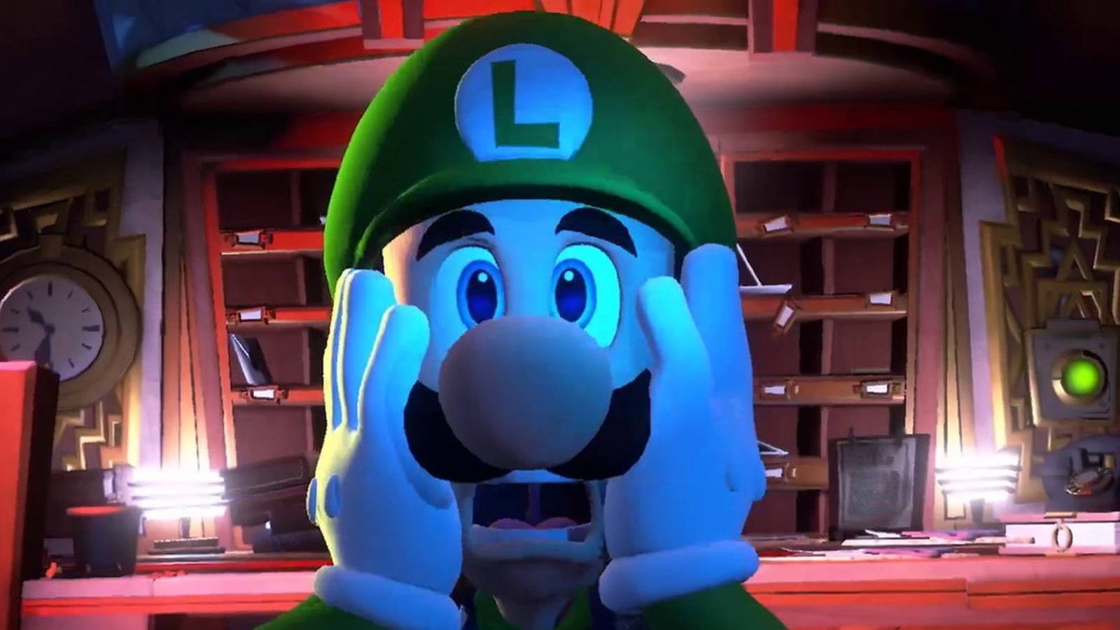 luigi scared