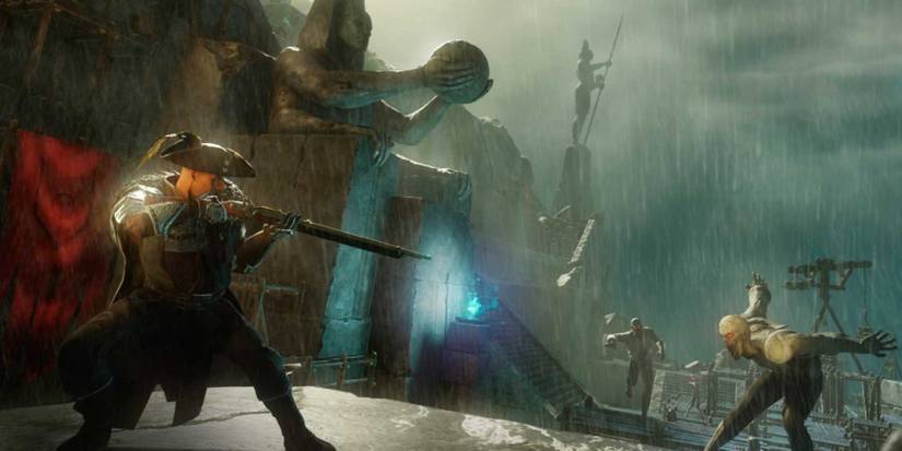 New World Musket Firing