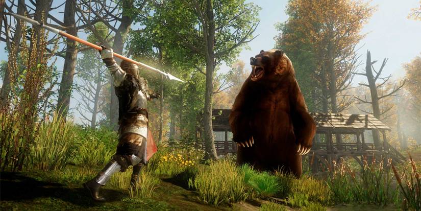 new world spear and bear