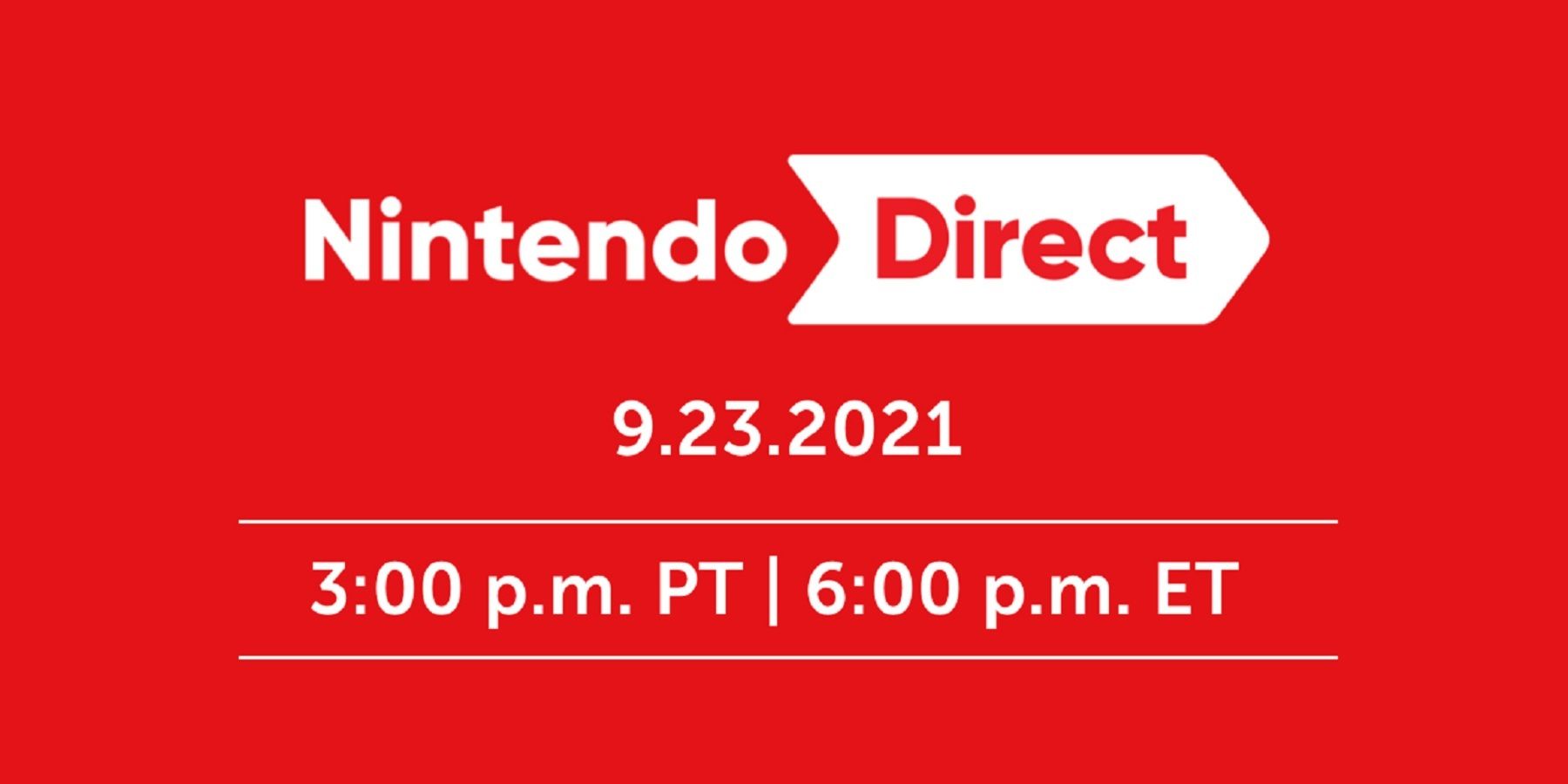 nintendo direct september 23 date and time