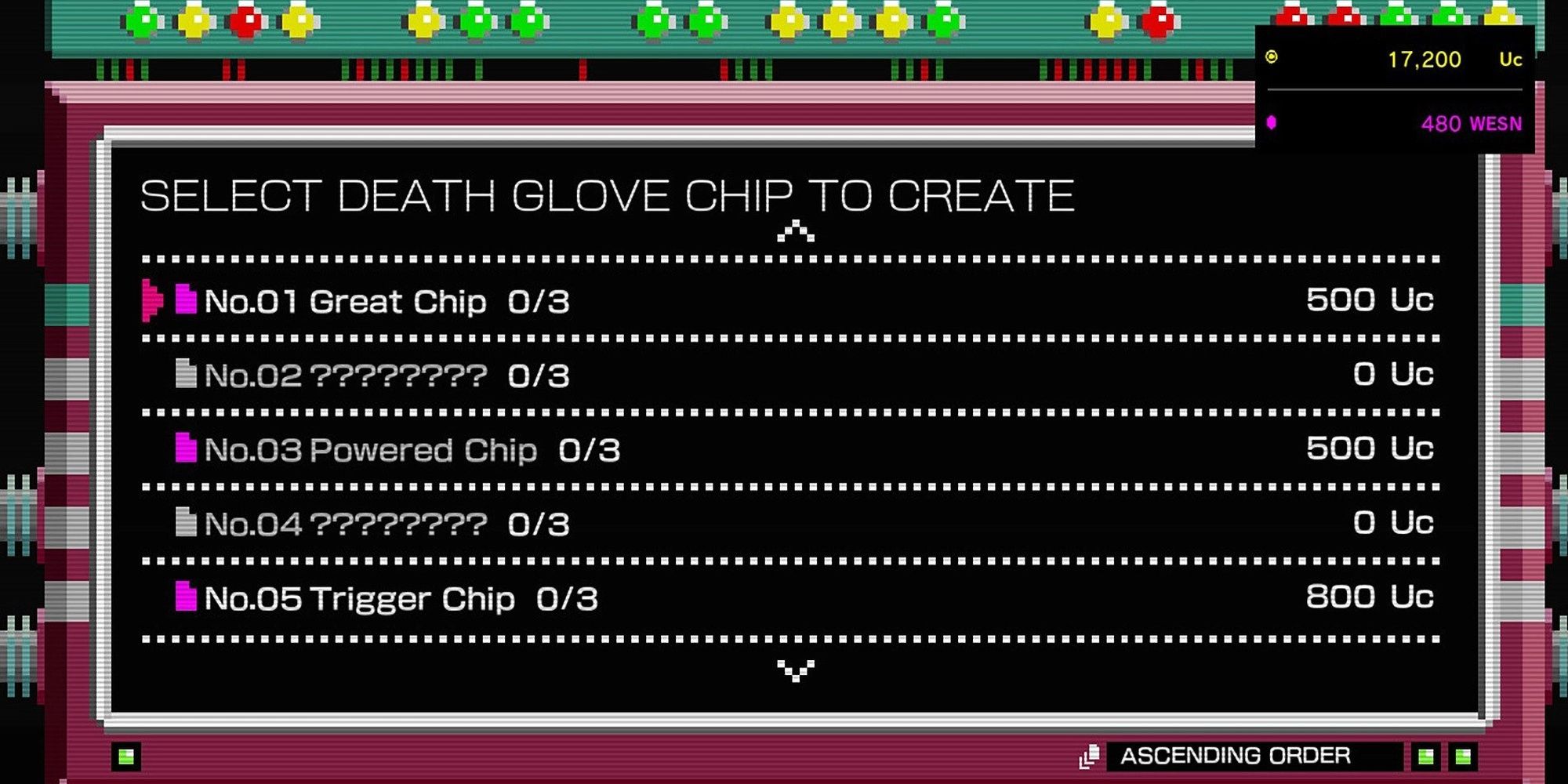 no more heroes 3 death glove supercomputer is used for crafting chips