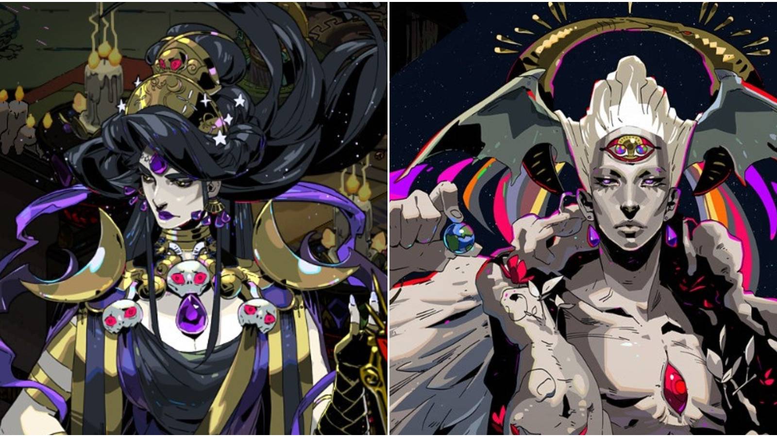 Left: Nyx, right: Chaos