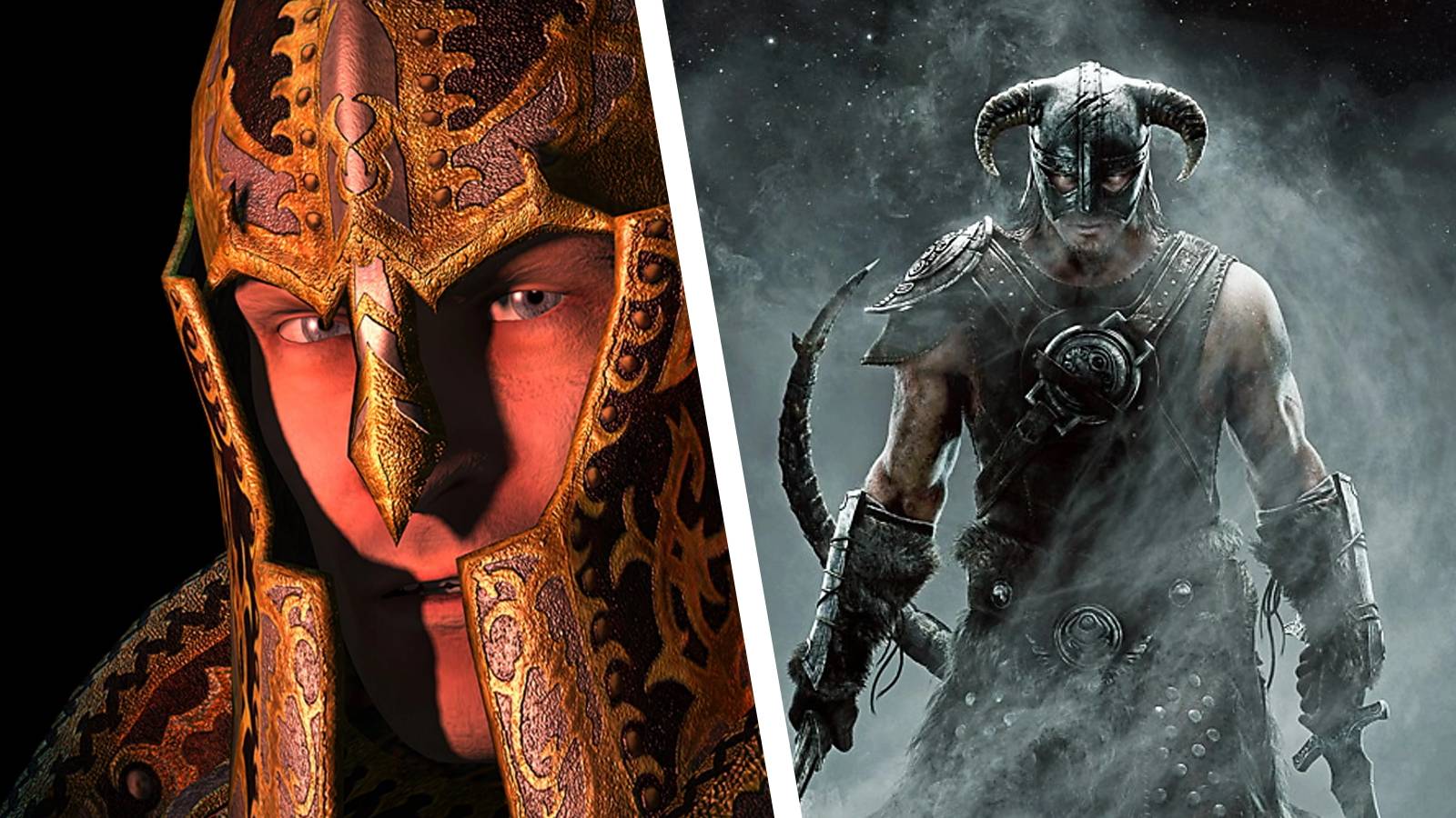 oblivion skyrim dragonborn player character hero of kvatch