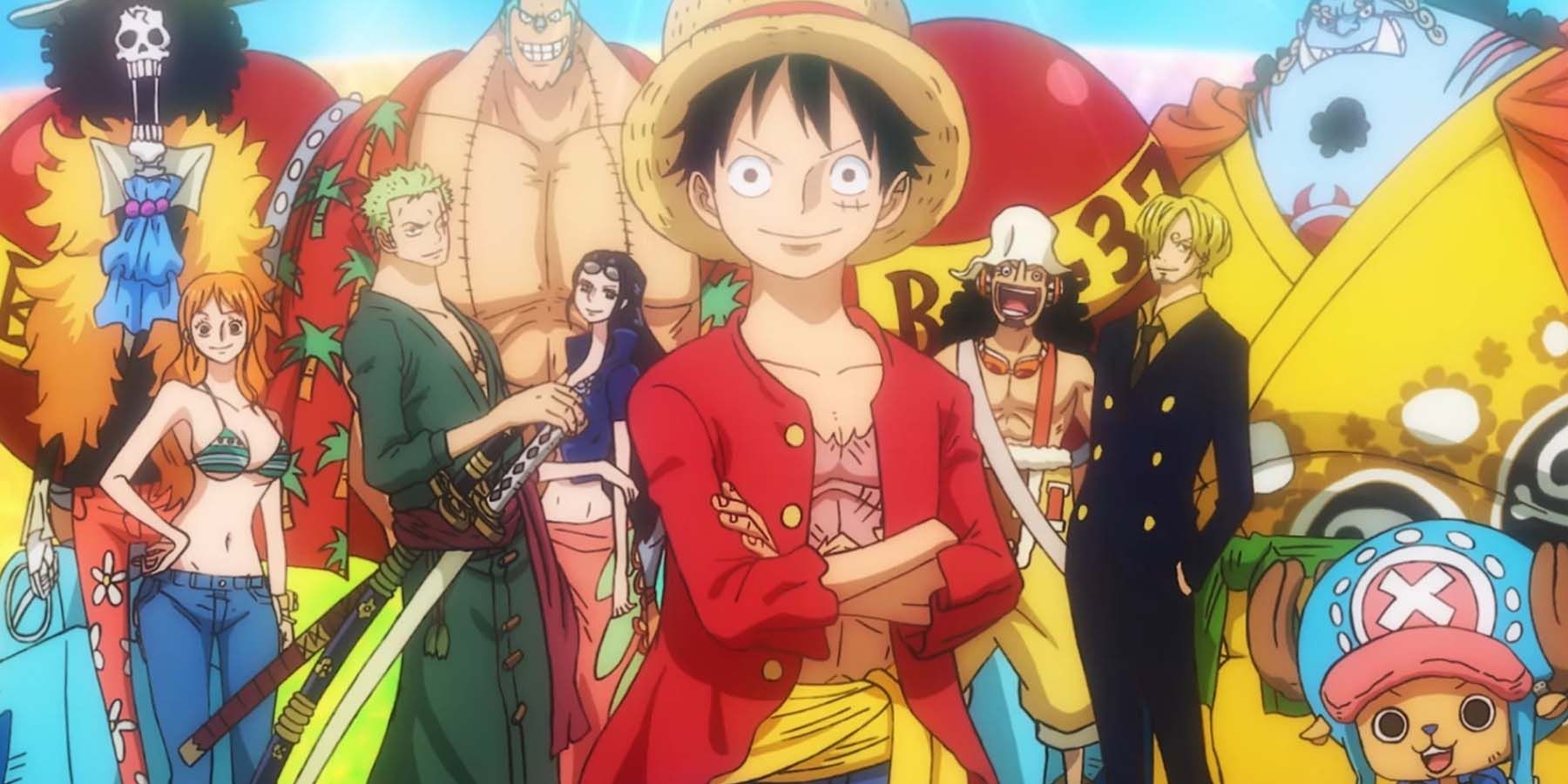 one piece straw hats all