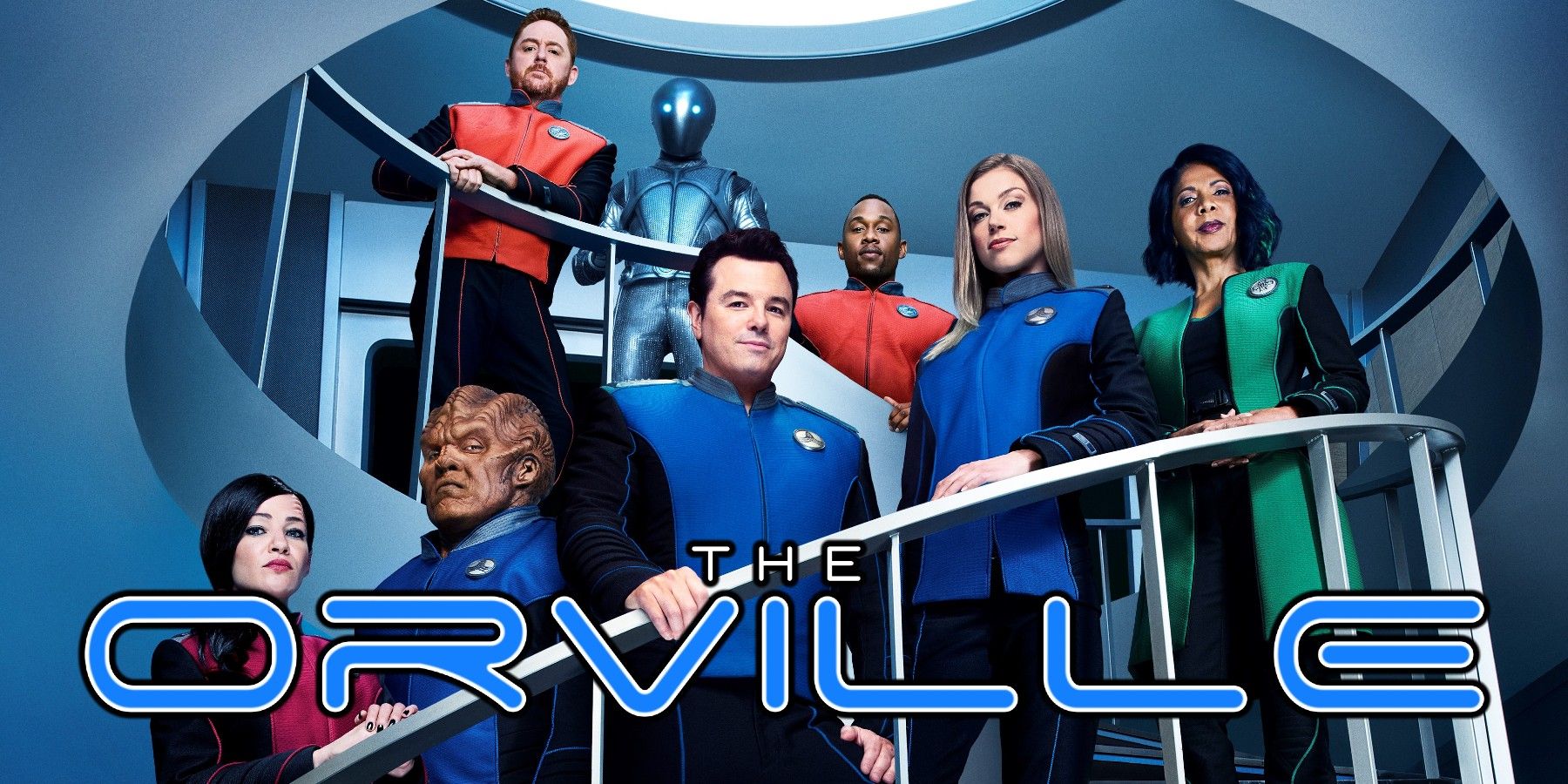 The cast of The Orville