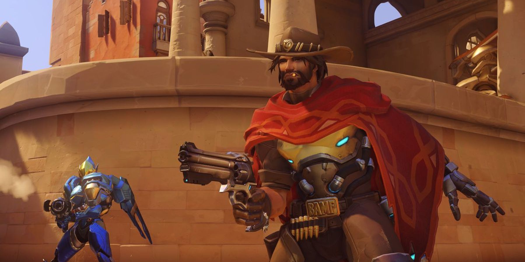 overwatch cowboy and pharah