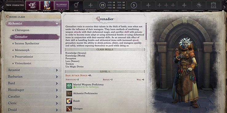 pathfinder wrath of the righteous character creation