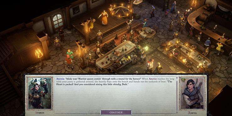pathfinder wrath of the righteous review dialog