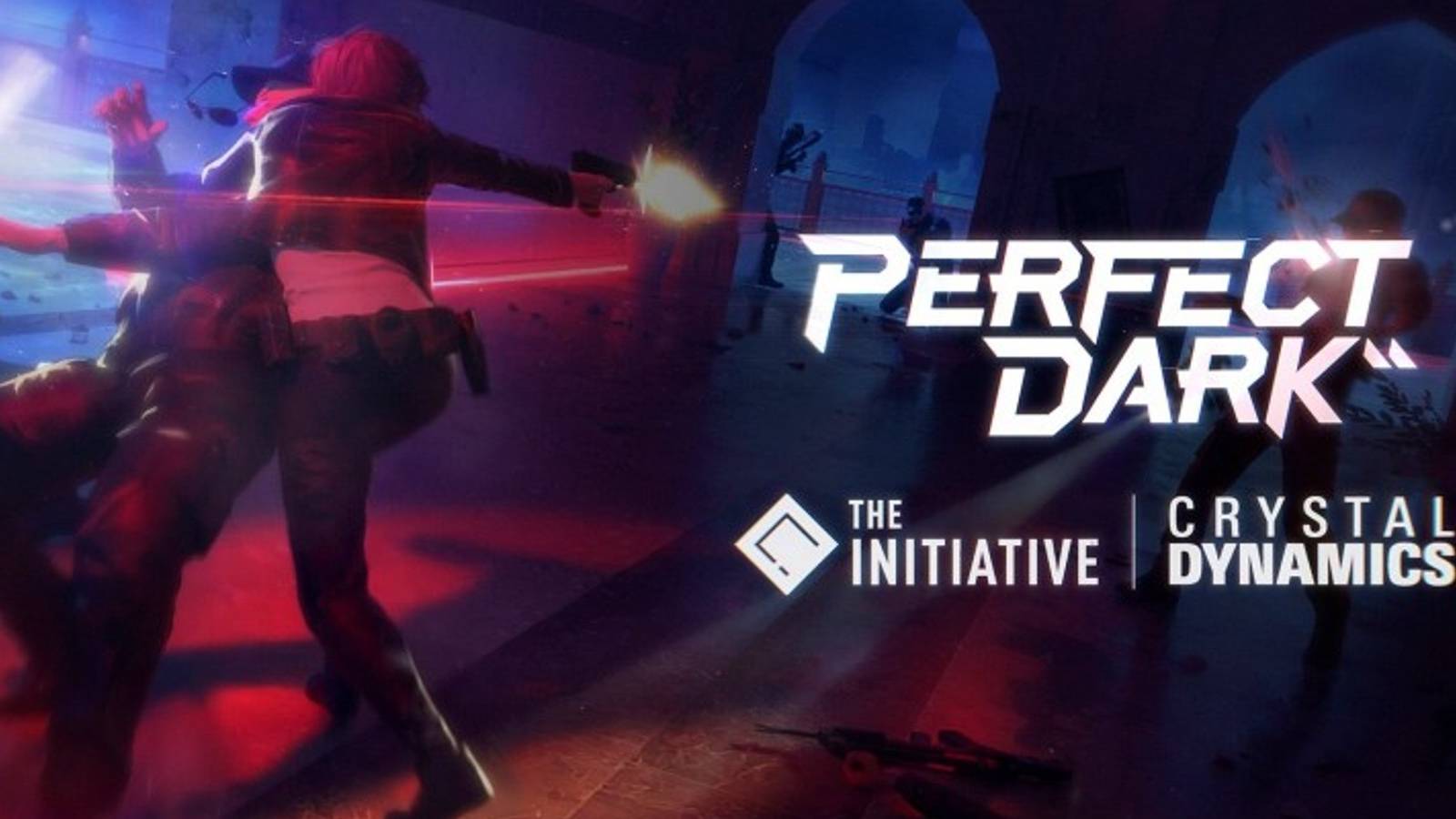 a reboot announcement poster for Perfect Dark