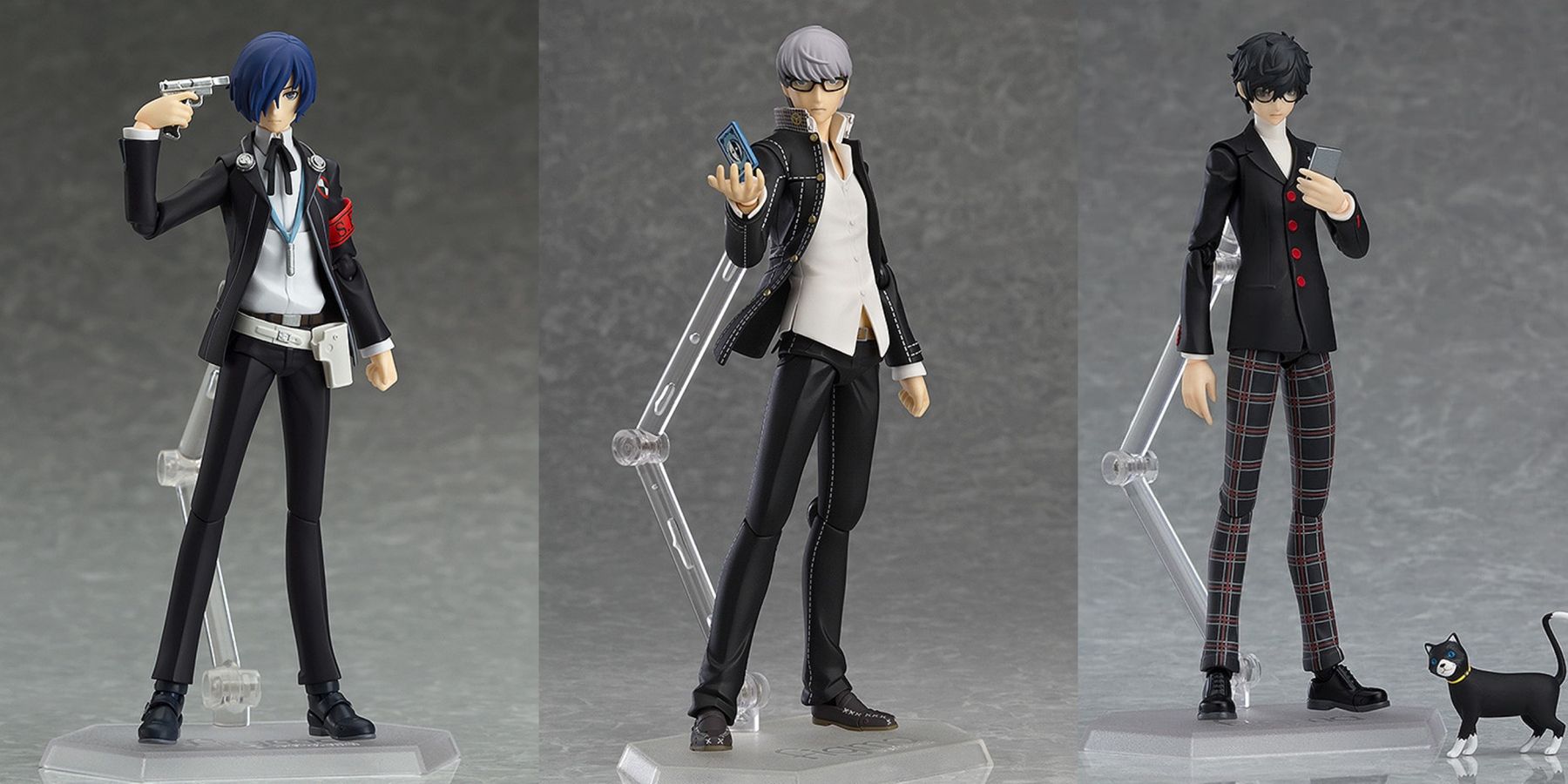 Persona 3, 4, and 5 Protagonist Figma Action Figures Are Getting ReReleased