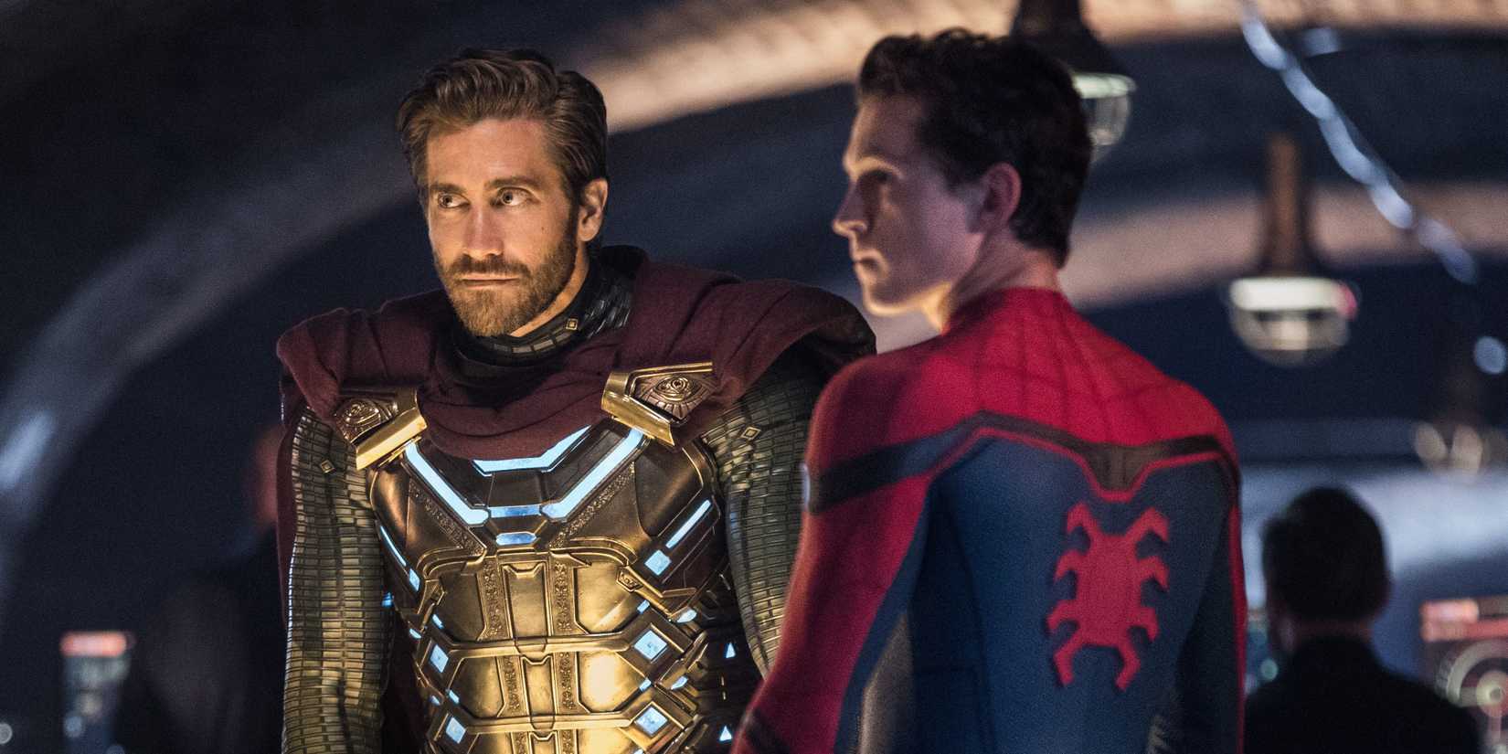 peter and mysterio far from home Cropped