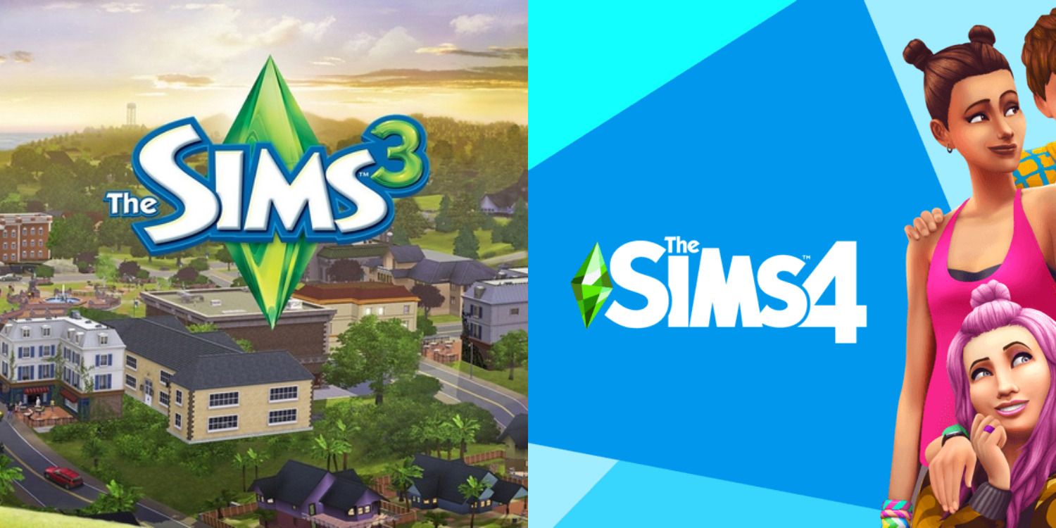 The Sims 3 Sims 4 feature comparison
