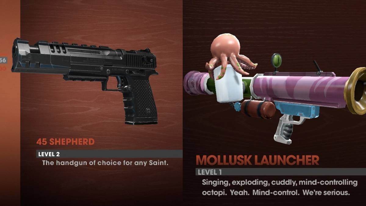 Saints Row 3 Remaster Best Weapons Cover