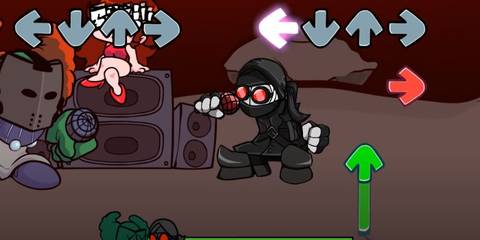 Hank J Wimbleton in Friday Night Funkin' mod