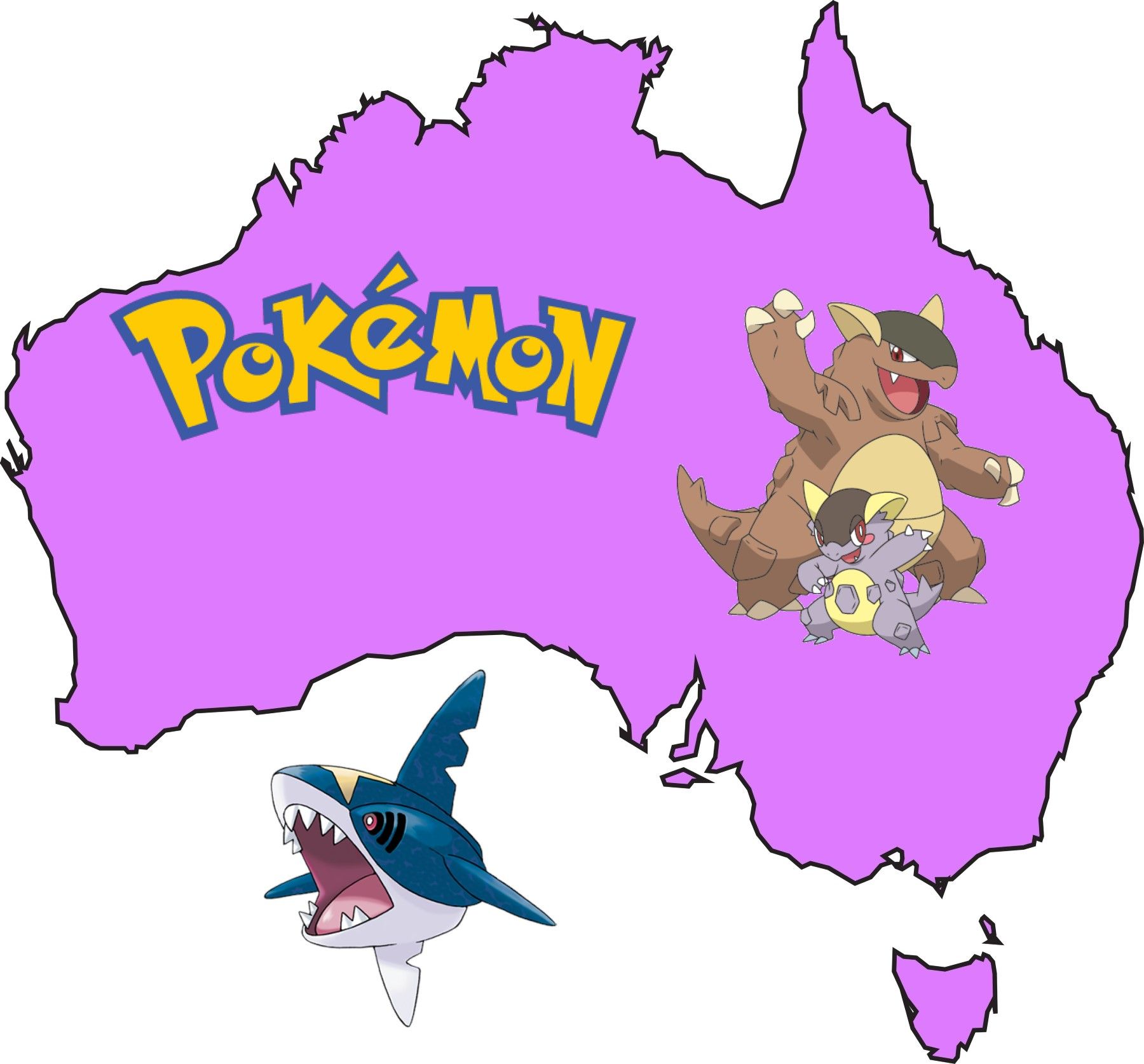 pokemon australia map 