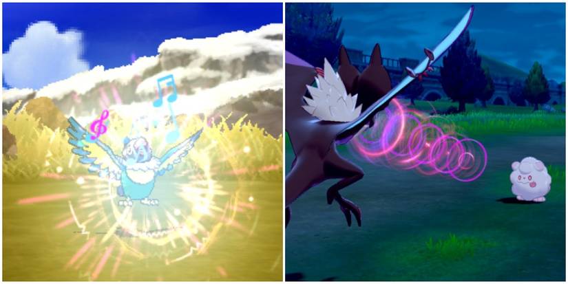 pokemon generation 7 chatter and generation 8 supersonic moves