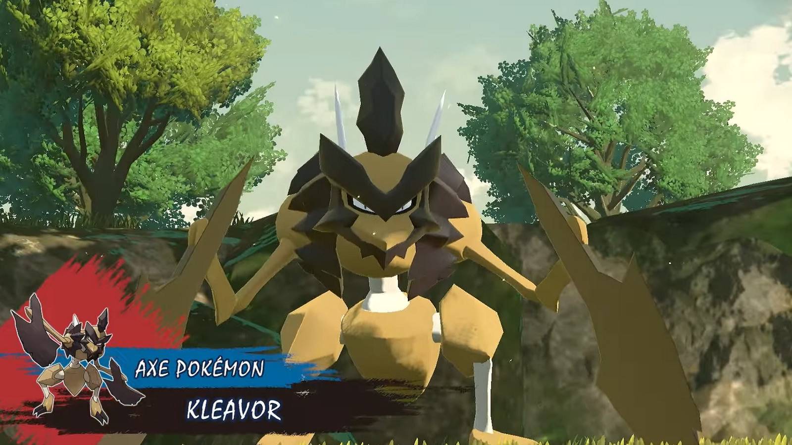 pokemon legends arceus kleavor
