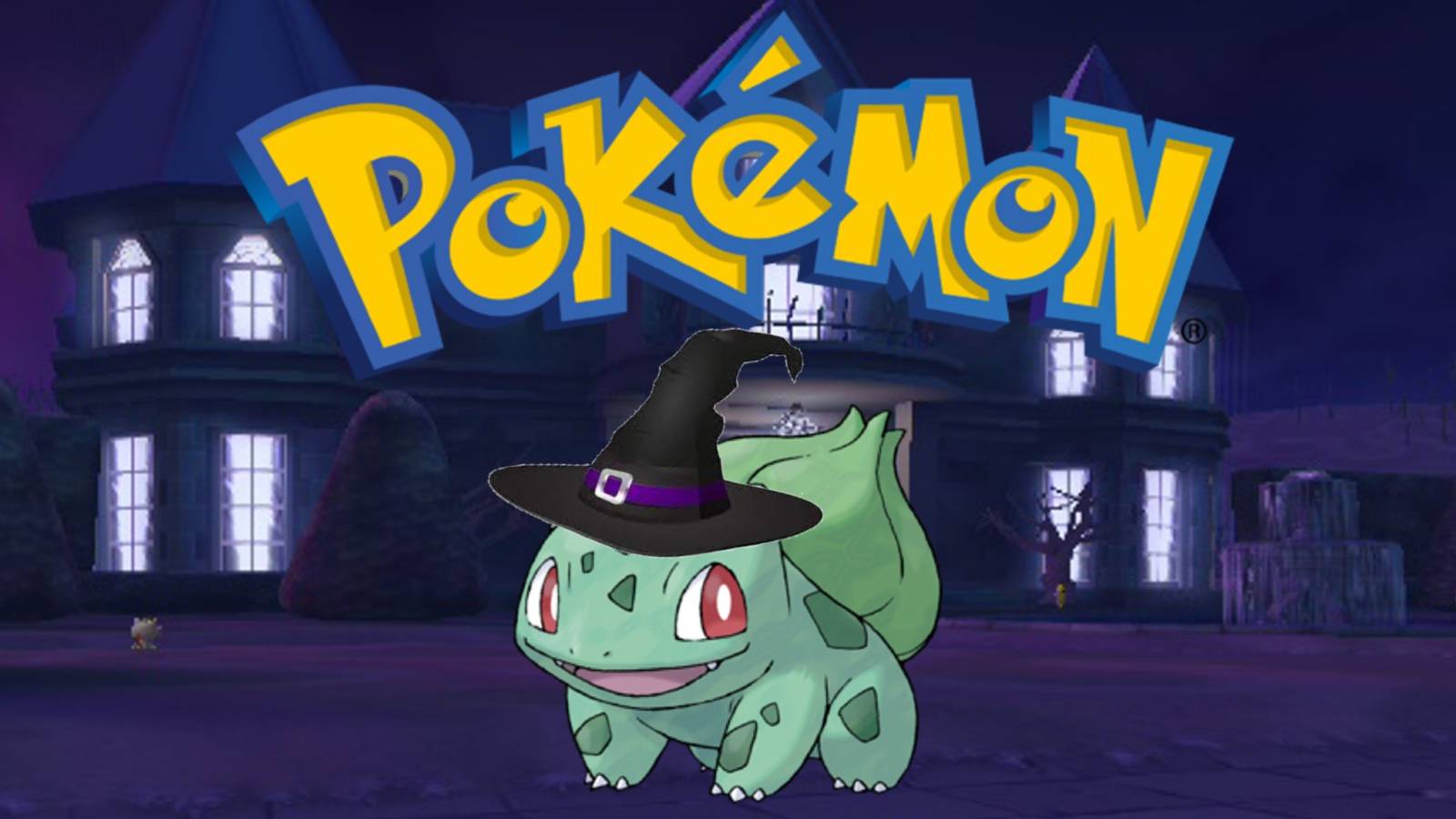 pokemon logo spooky bulbasaur