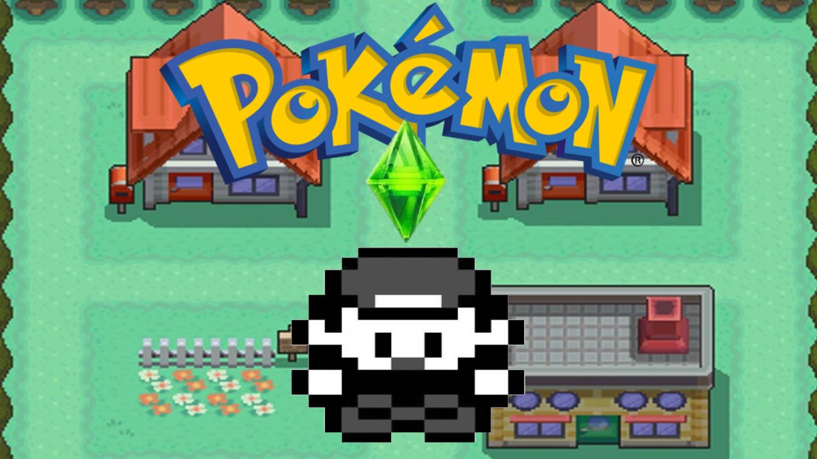 pokemon pallet town and sims