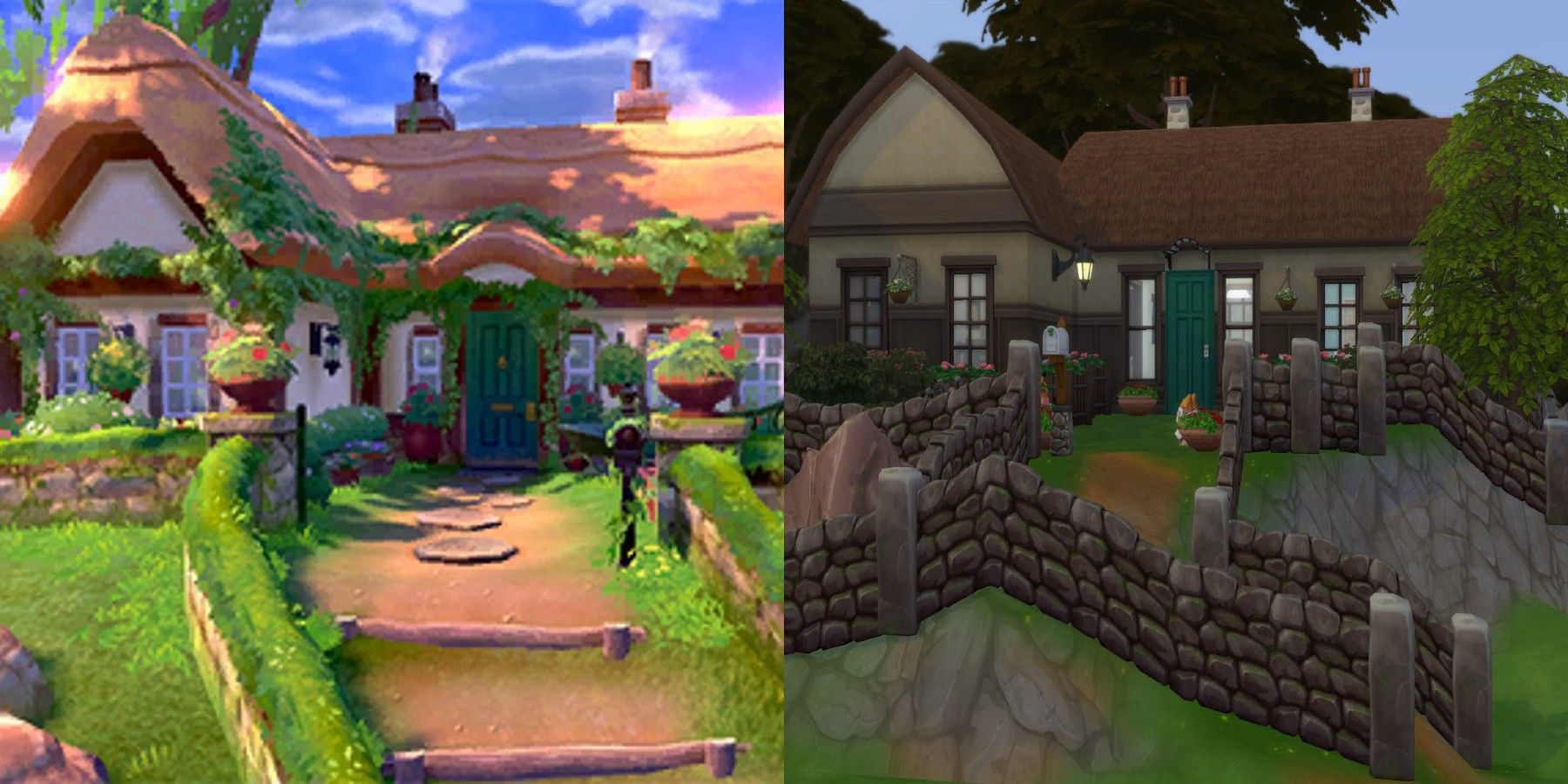pokemon sword house and sims remake
