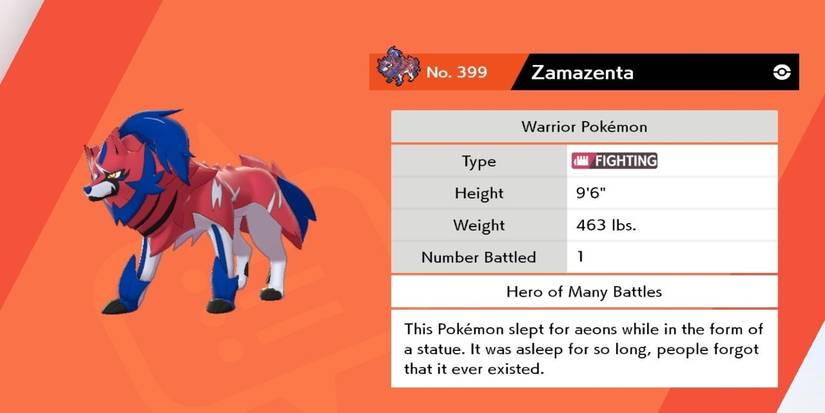 pokemon sword shield zamazenta