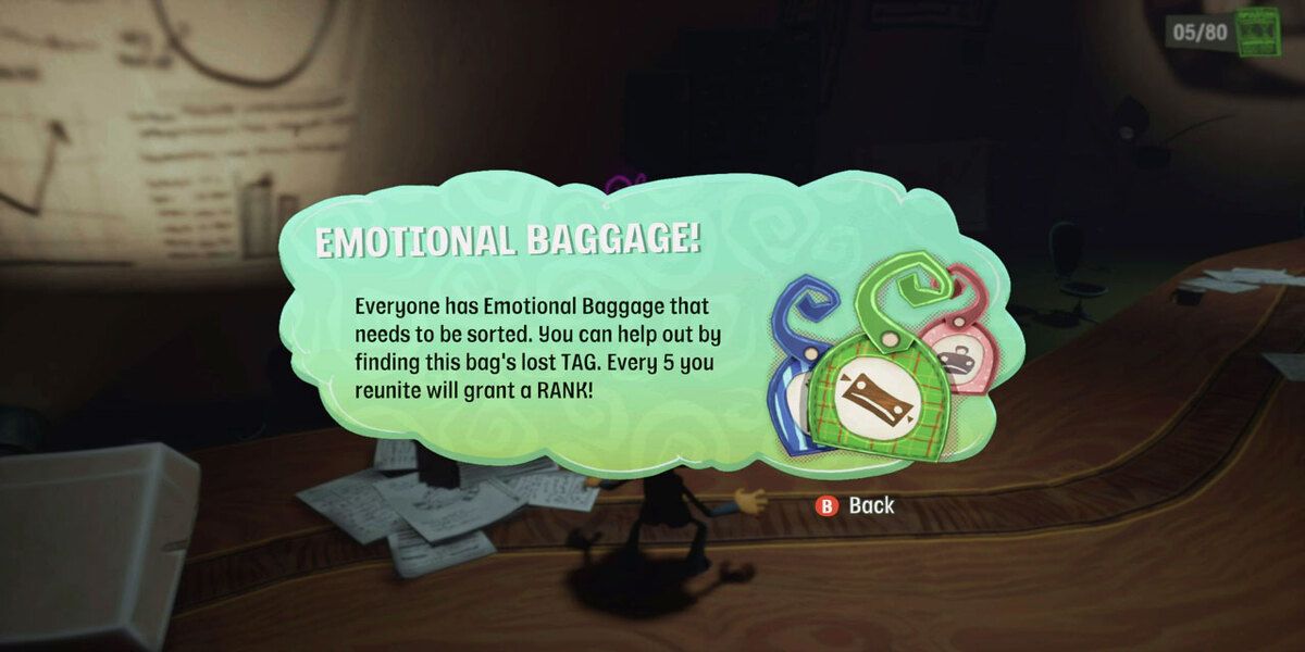 Emotional Baggage description