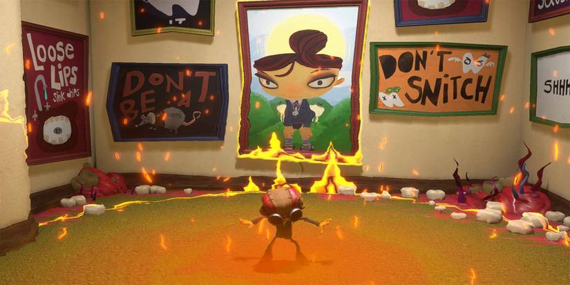 Raz using Pyrokinesis